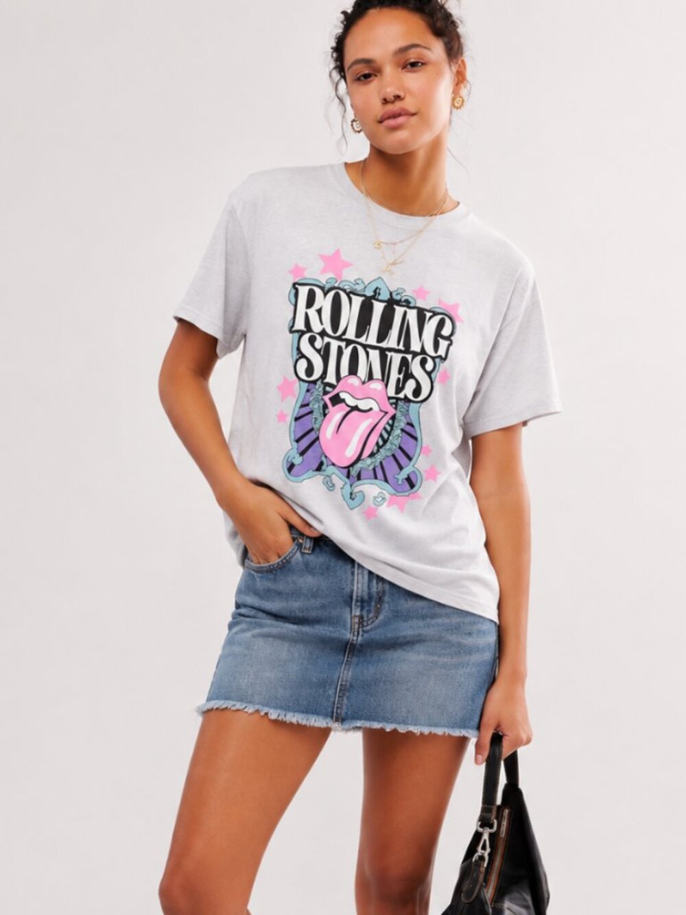 THE ROLLING STONES BAND TEE